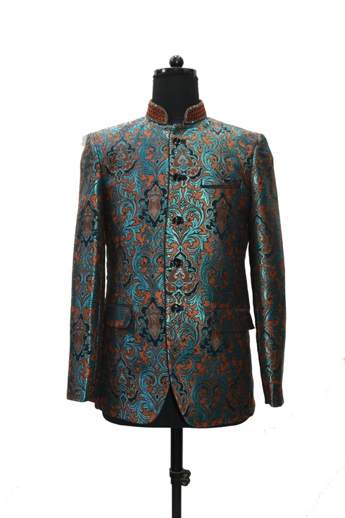 Hand Embroidered Westerfeld Nehru